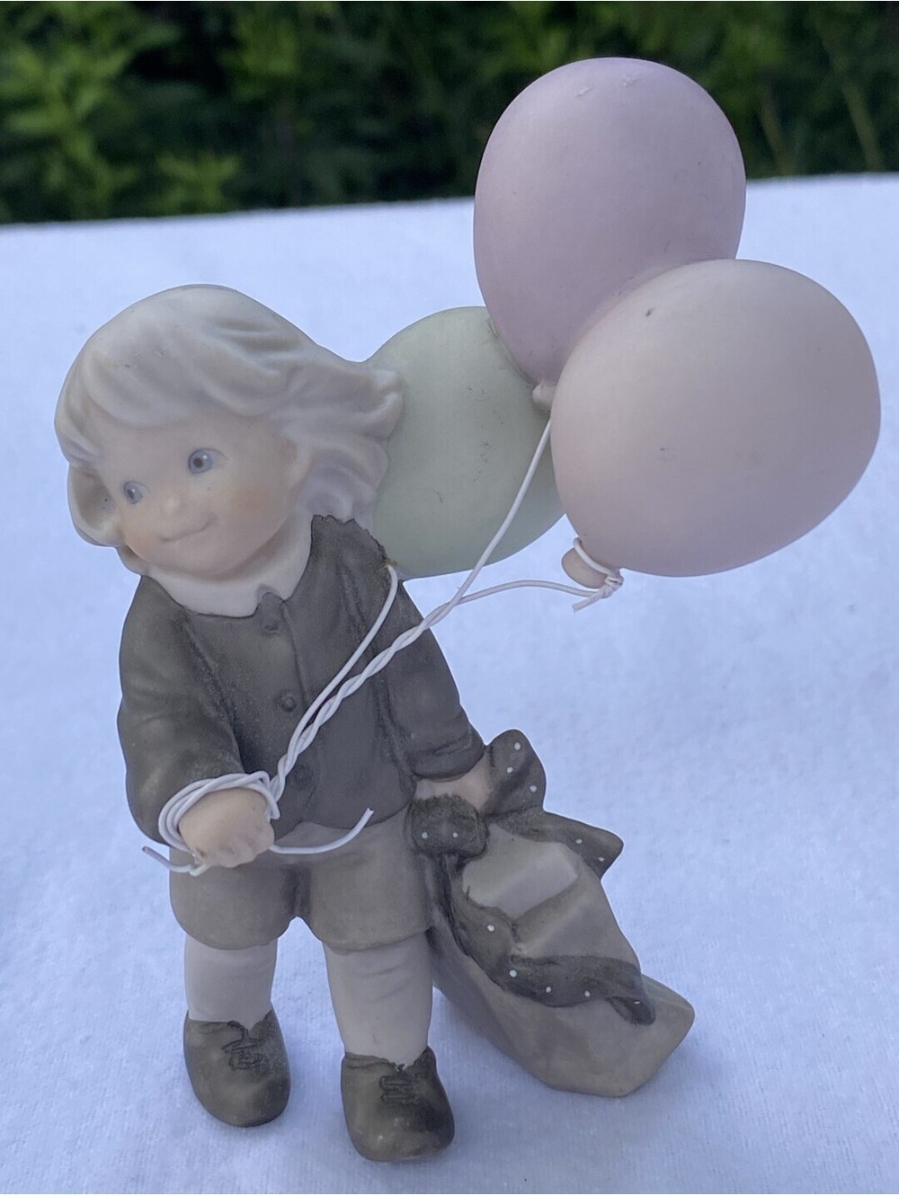 VTG Girl W/Balloons "Let The Celebration Begin" 1996 B. Bahner/Verkerke #247014